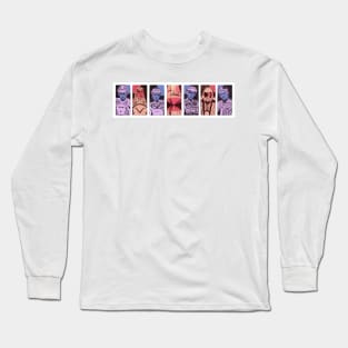 Tron portraits Long Sleeve T-Shirt